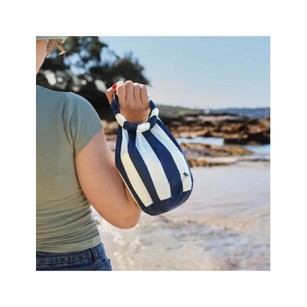 Dock & Bay Αδιάβροχο τσαντάκι παραλίας 5 λίτρων από 100% ανακυκλώσιμα υλικά - Whitsunday Blue