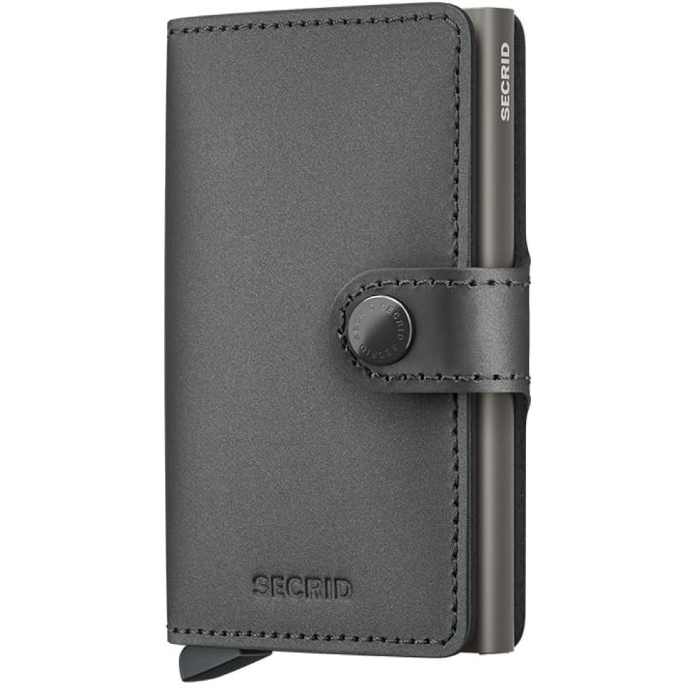 Secrid Miniwallet Πορτοφόλι Matte (Satin Steel)