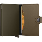 Secrid Miniwallet Πορτοφόλι Matte (Satin Bronze)