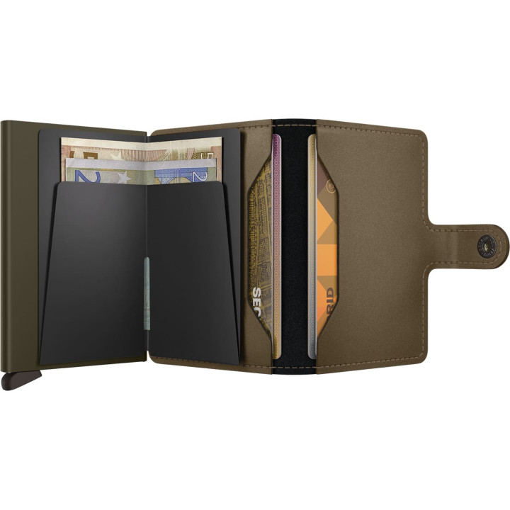 Secrid Miniwallet Πορτοφόλι Matte (Satin Bronze)