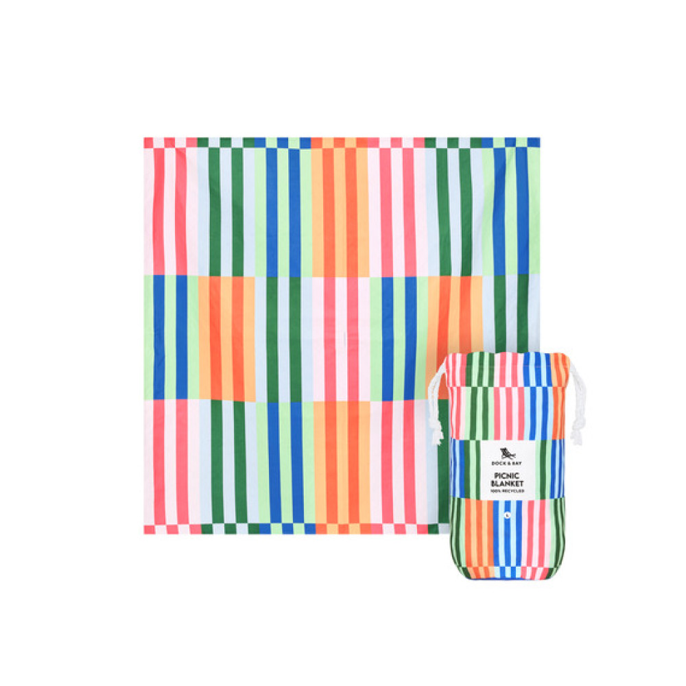 Dock & Bay Κουβέρτα Πικνίκ 170 x 170 cm - Sugar Sorbet