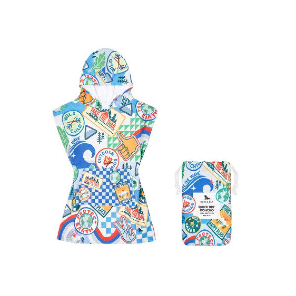 Dock & Bay Παιδικό Πόντσο Μικροΐνών 3-5 Ετών - Into the Wild