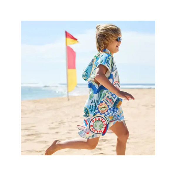 Dock & Bay Παιδικό Πόντσο Μικροΐνών 3-5 Ετών - Into the Wild