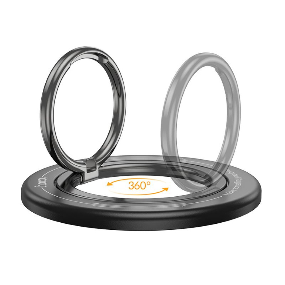 Hoco GH3 Βάση για κινητό Ring Holder 360 Rotating (Μαύρο)