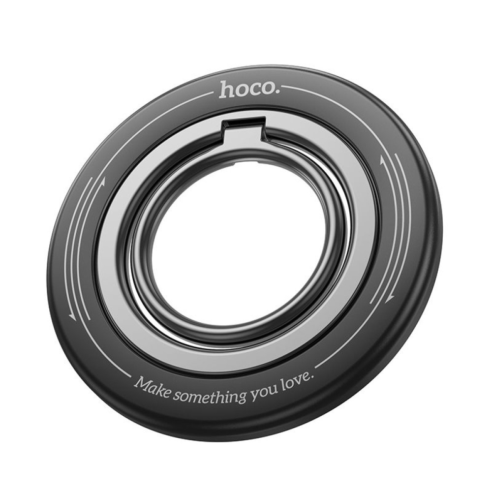 Hoco GH3 Βάση για κινητό Ring Holder 360 Rotating (Μαύρο)