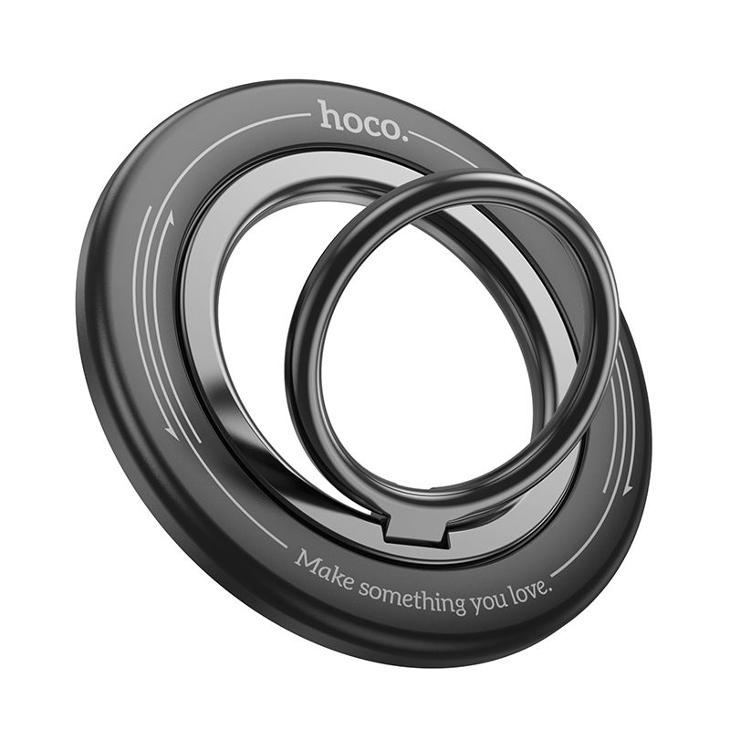 Hoco GH3 Βάση για κινητό Ring Holder 360 Rotating (Μαύρο)