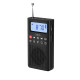 Hoco HI51 3 σε 1Portable Radio, BT, TF Card, AUX (Μαύρο)