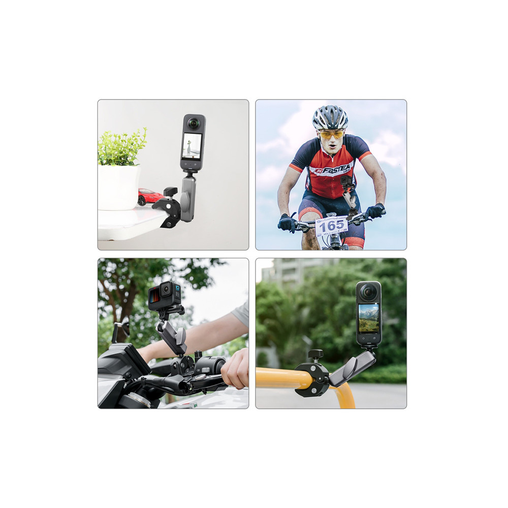 Puluz PU867B Βάση για μηχανή (DJI, GoPro, Insta360)