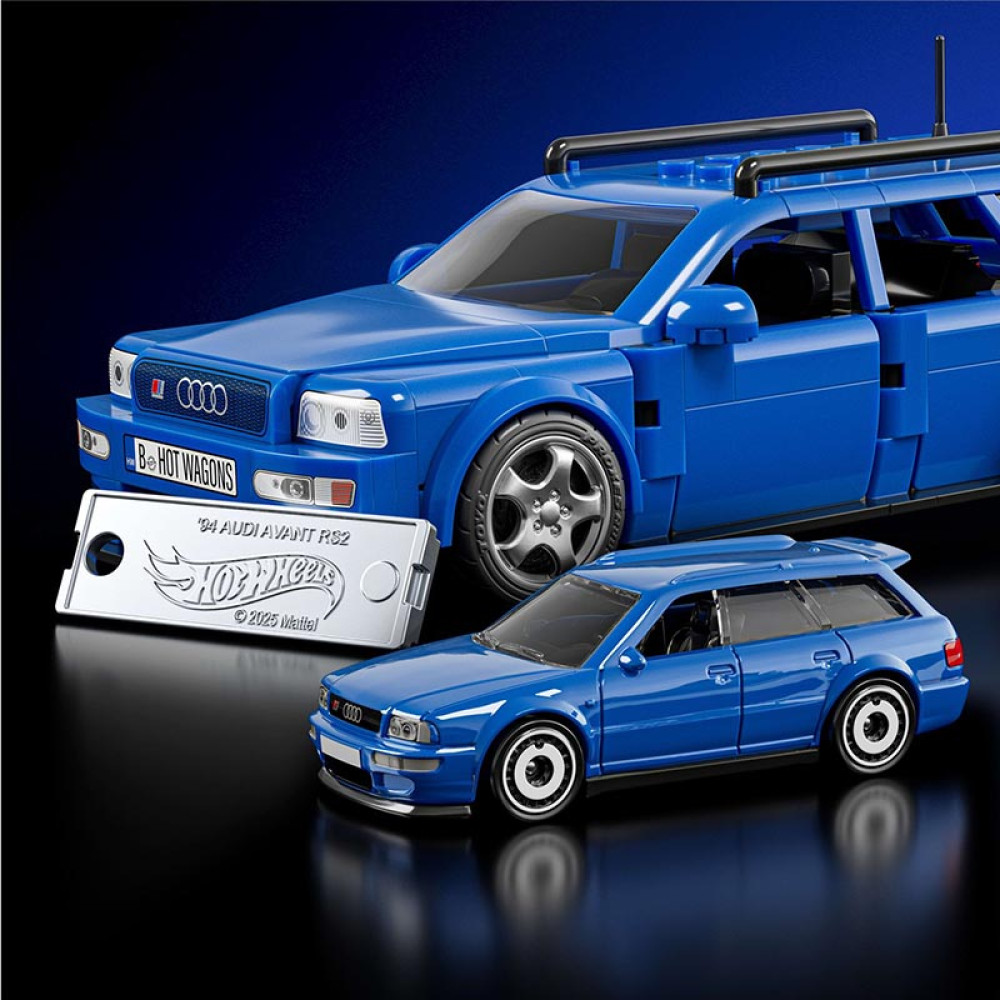 Mattel Brick Shop: Hot Wheels Speed Series - '94 Audi Avant RS2 Vehicle (JGR28)