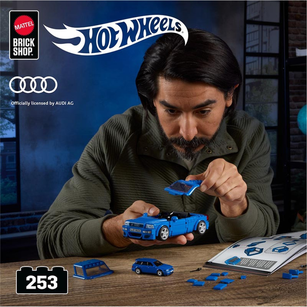 Mattel Brick Shop: Hot Wheels Speed Series - '94 Audi Avant RS2 Vehicle (JGR28)