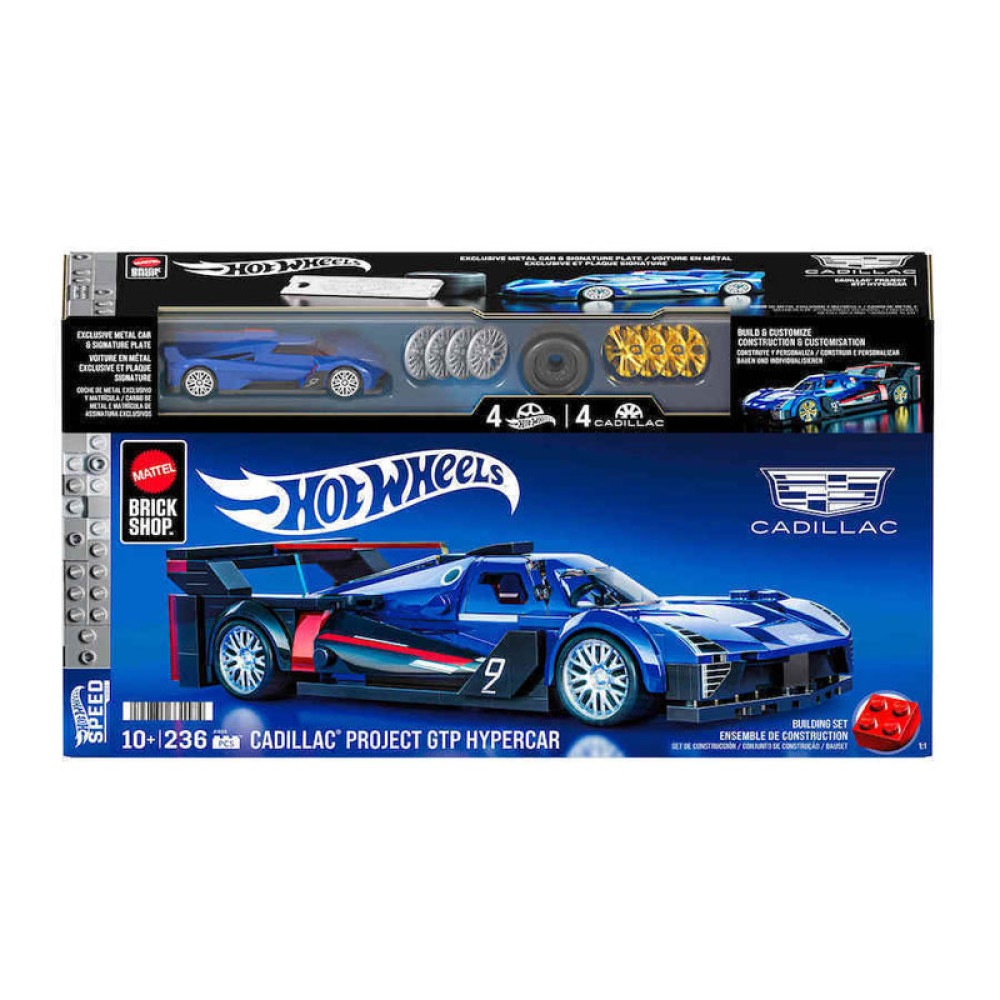 Mattel Brick Shop: Hot Wheels Speed Series - Cadillac Project GTP Hypercar (JFR89)
