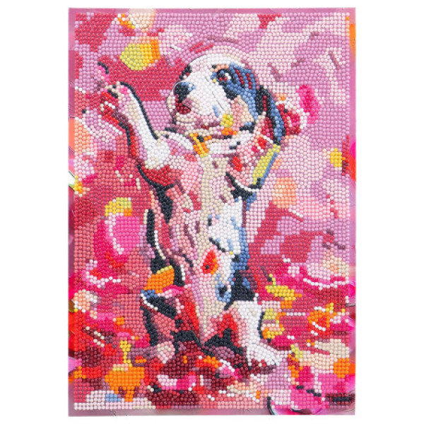 Diamantiny Ψηφιδωτό Μωσαικό με Διαμάντια - Cuddly Dog 1