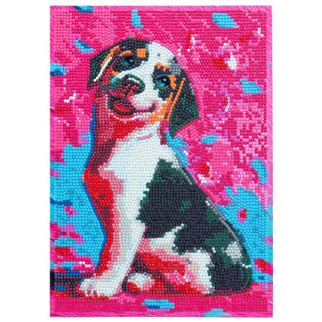 Diamantiny Ψηφιδωτό με Διαμάντια - Cuddly Dog 2