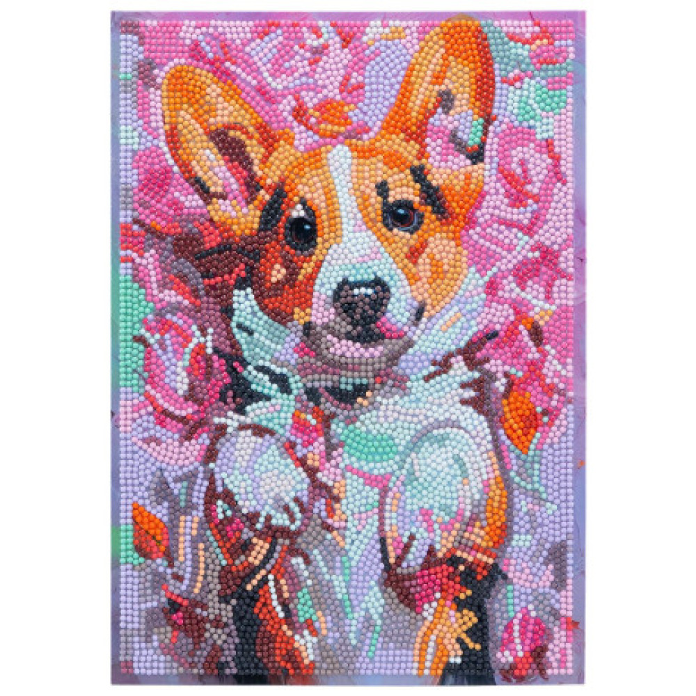 Diamantiny Ψηφιδωτό Μωσαικό με Διαμάντια - Cuddly Dog 3