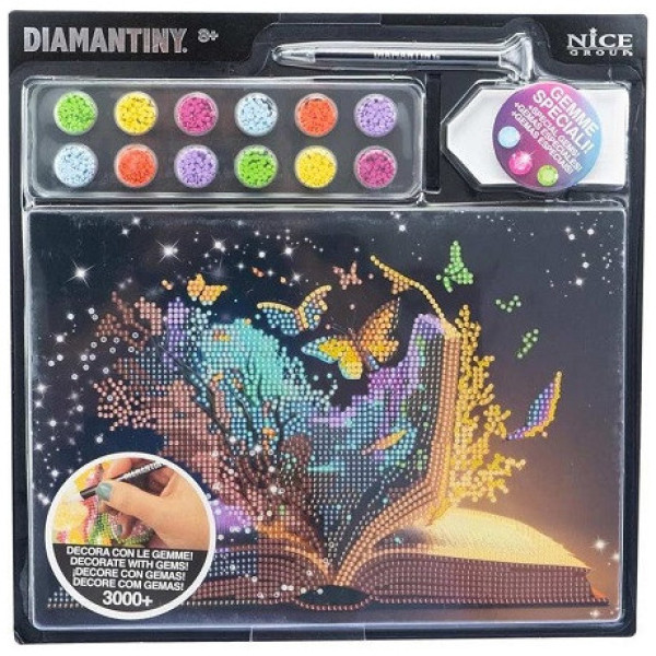 Diamantiny Ψηφιδωτό Μωσαικό με Διαμάντια - Fantasy Book