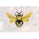 Assembli 3D Paper Large Honey Bee (17 x 23 x 8 cm)