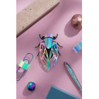 Assembli 3D Paper Cicada - Rainbow Mirror (11,5 x 9 cm)