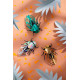 Assembli 3D Paper Cicada - Gold Leaf Metallic (11,5 x 9 cm)