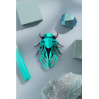 Assembli 3D Paper Cicada - Emerald Green Metallic (11,5 x 9 cm)