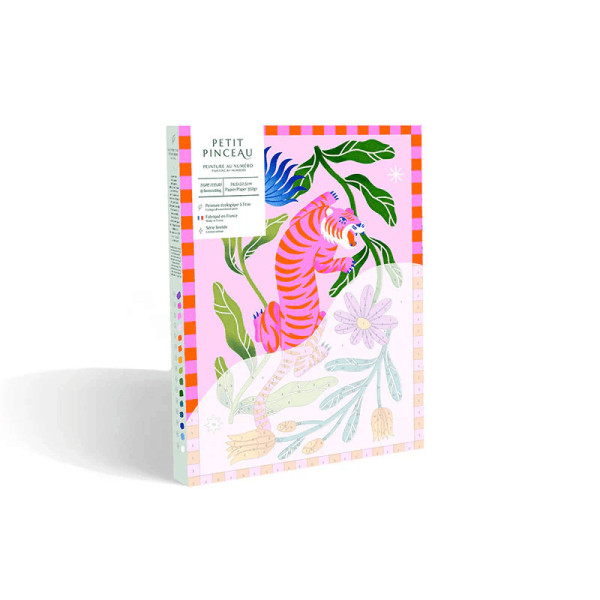 Petite Epicerie Σετ Ζωγραφικής με Αριθμούς -  Tiger Flower by Limistic