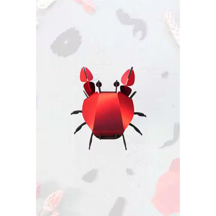 Assembli 3D Paper Beach Crab (10 x 10 x 7 cm)