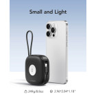 Veger W1185 MagCore 3in1 Power Bank 10000mAh PD 3.0 (Μαύρο)