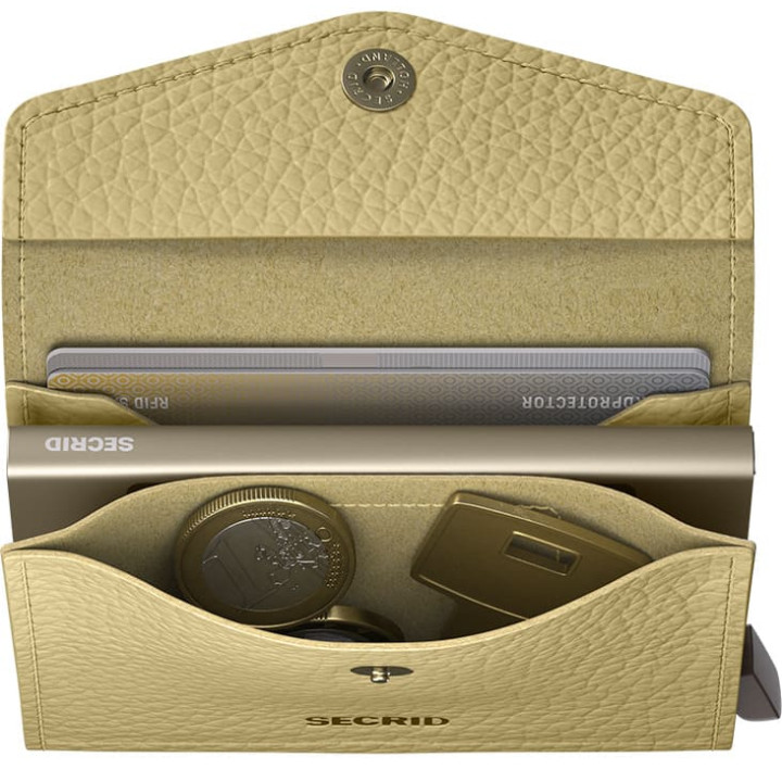Secrid Envelope Πορτοφόλι Pebble (Butter Yellow)