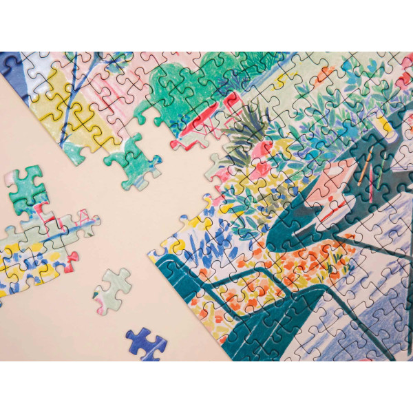 Petite Epicerie Puzzle 1000 τμχ - Παζλ "Flowers as a Journey" της Sophie Weidler Bauchez