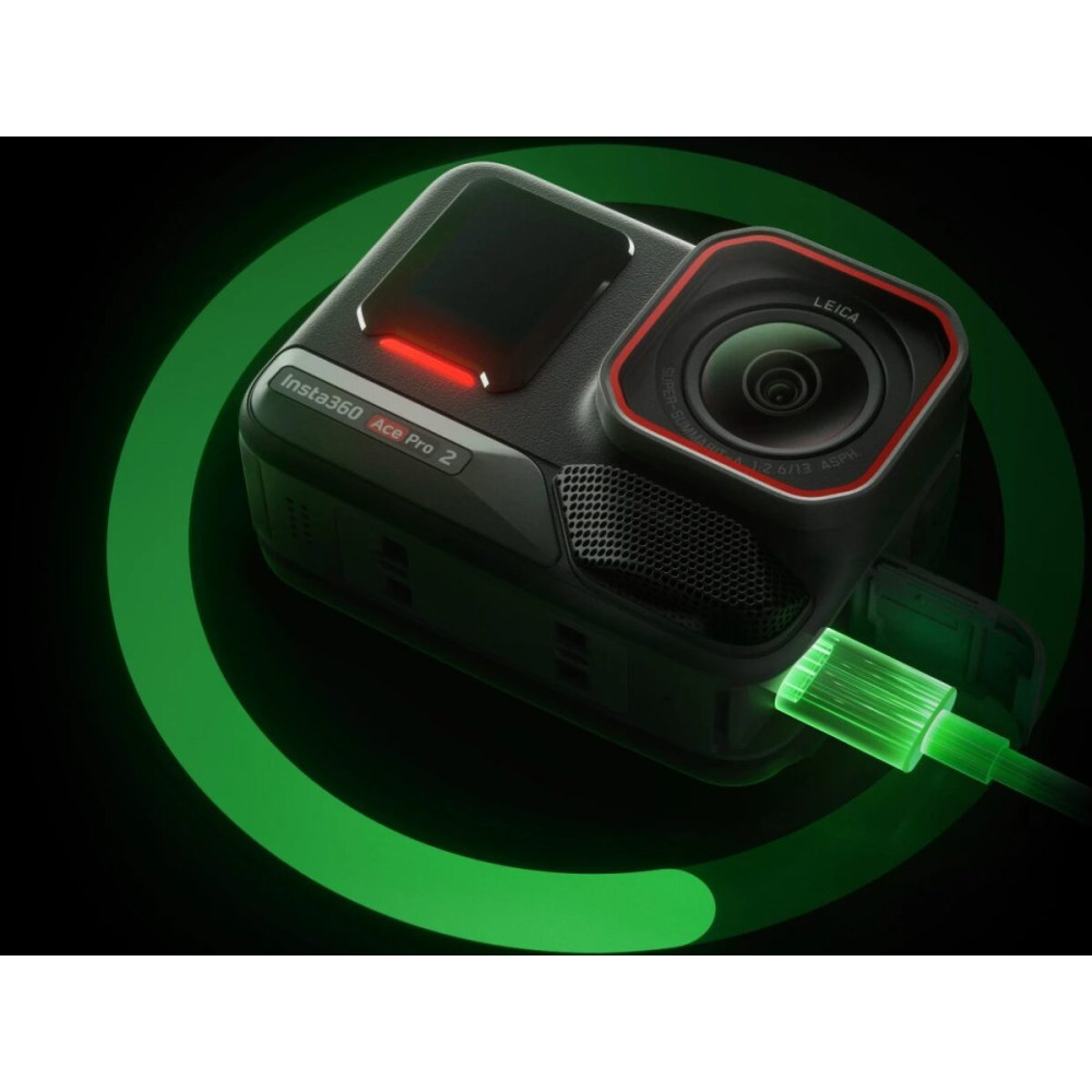 Insta360 Ace Pro 2 Action Camera 8K, Dual AI Chip (Dual Battery Bundle)