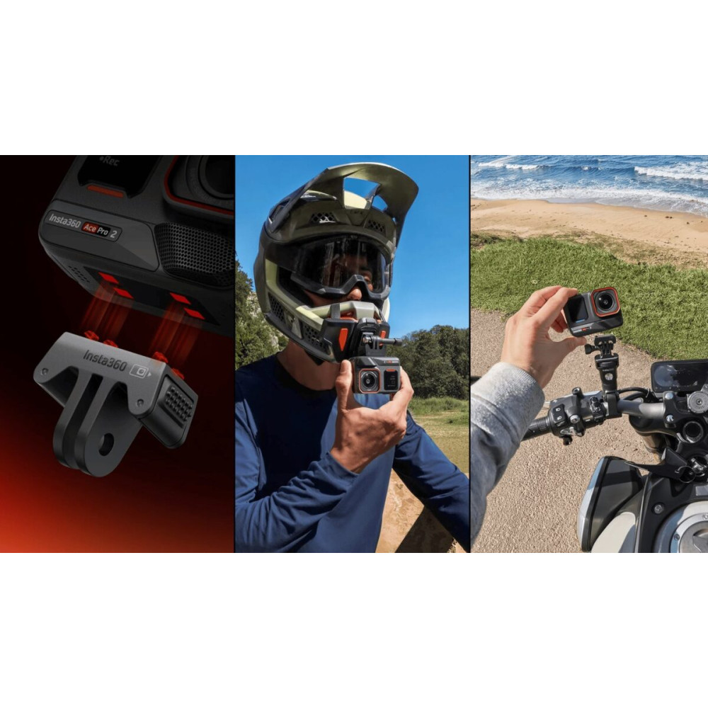 Insta360 Ace Pro 2 Action Camera 8K, Dual AI Chip (Dual Battery Bundle)
