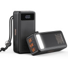 Veger W5001C Tank Boost Power Bank 56000mAh, PD 130W, 3x USB-A, 2x USB-C (Μαύρο)