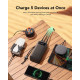 Veger W5001C Tank Boost Power Bank 56000mAh, PD 130W, 3x USB-A, 2x USB-C (Μαύρο)