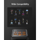 Veger W5001C Tank Boost Power Bank 56000mAh, PD 130W, 3x USB-A, 2x USB-C (Μαύρο)