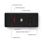 Marshall Middleton II Ηχείο Bluetooth (Black and Brass)