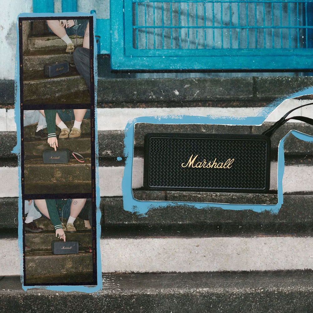 Marshall Middleton II Ηχείο Bluetooth (Black and Brass)