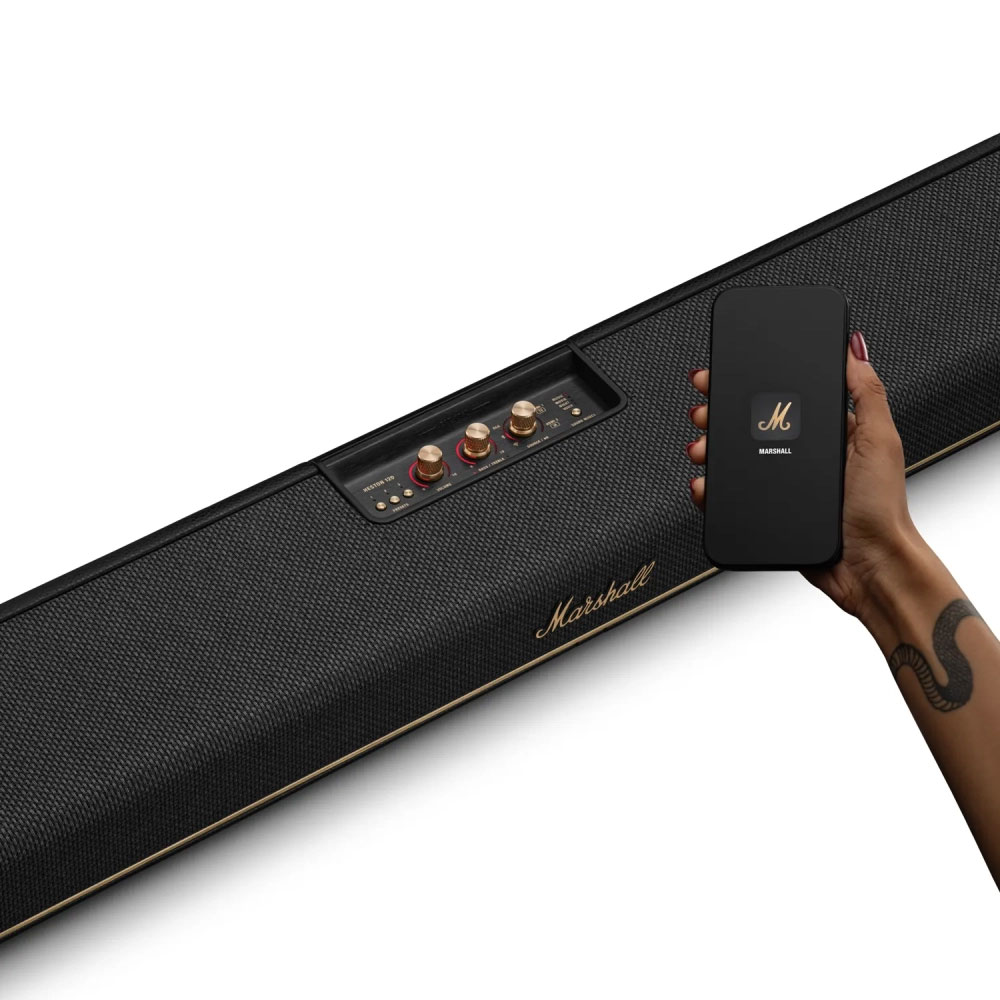 Marshall Heston 120 TV Soundbar (Black)