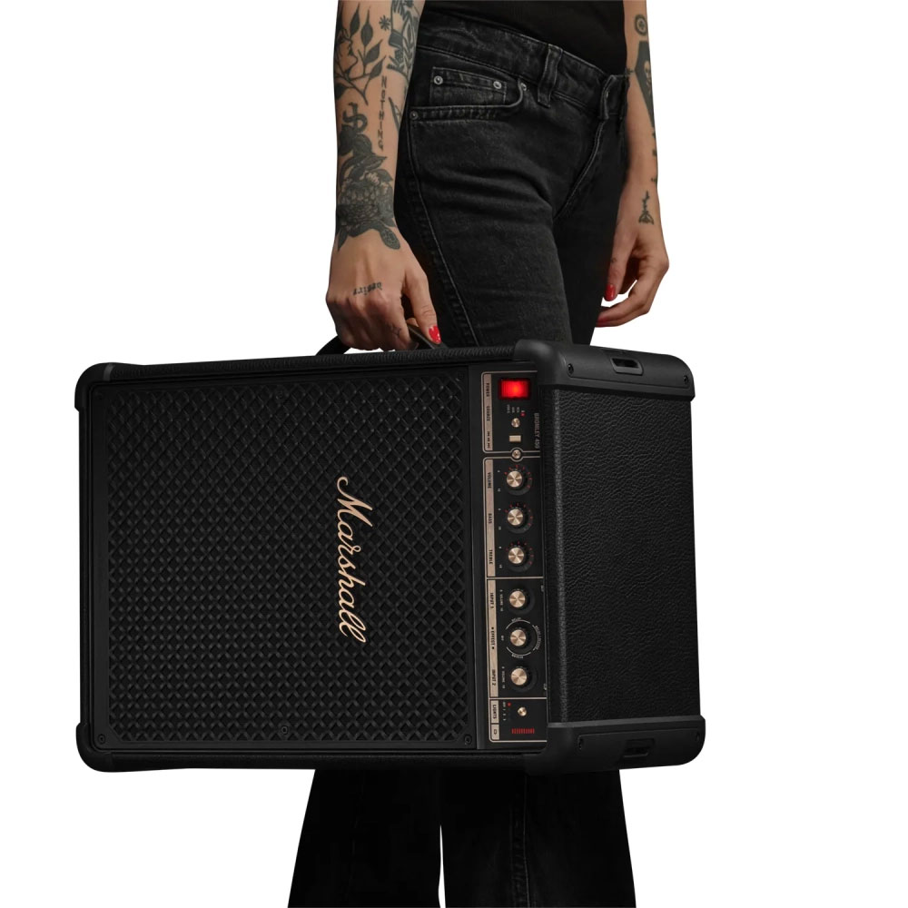 Marshall Bromley 450 Party Speaker (Black and Brass)