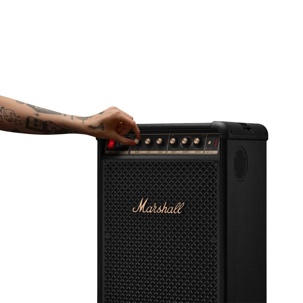 Marshall Bromley 450 Party Speaker (Black and Brass)