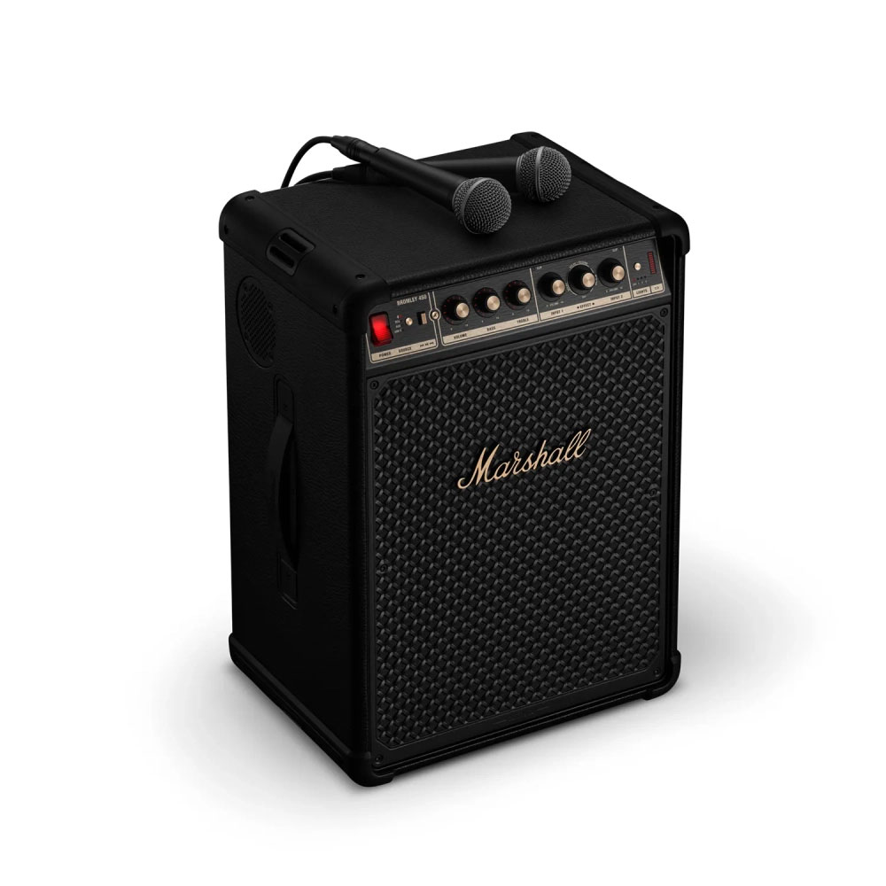 Marshall Bromley 450 Party Speaker (Black and Brass)
