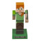 Ηλιακή Φιγούρα με κίνηση Minecraft - Alex (11 cm x 8 cm x 14 cm)