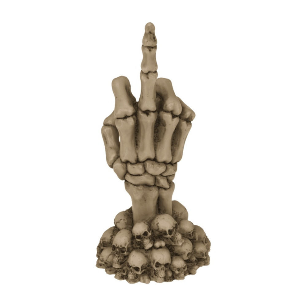 Διακοσμητικό Skeleton Hand Fuck Off 15 x 7 cm