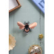 Assembli 3D Paper Bumblee Bee - Rose Gold (10 x 6 x 3 cm)