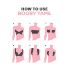Booby Tape Αυτοκόλλητη Ταινία Ανόρθωσης Στήθους 5m*5cm (Nude)