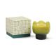 Paddywax Tulip Κερί σε Πράσινο Γυάλινο Δοχείο 155gr Verbena & Lemongrass