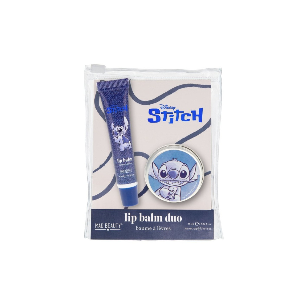 Mad Beauty Stitch Denim Lip Balm Duo 