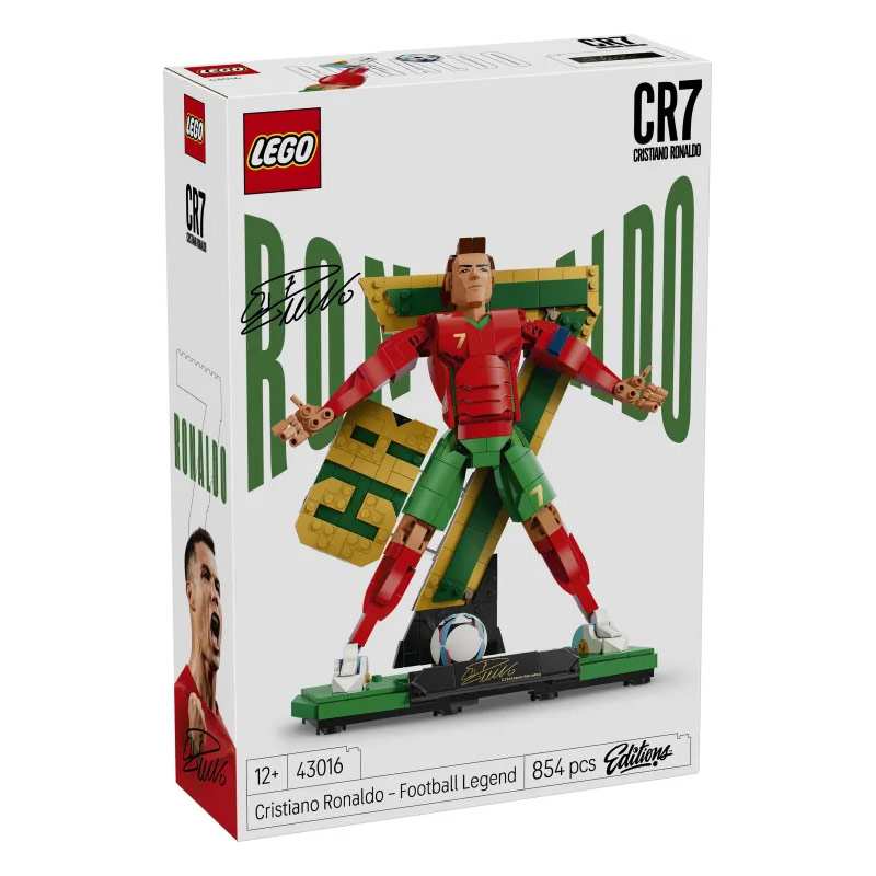 LEGO® Editions Cristiano Ronaldo-Soccer Legend (43016)