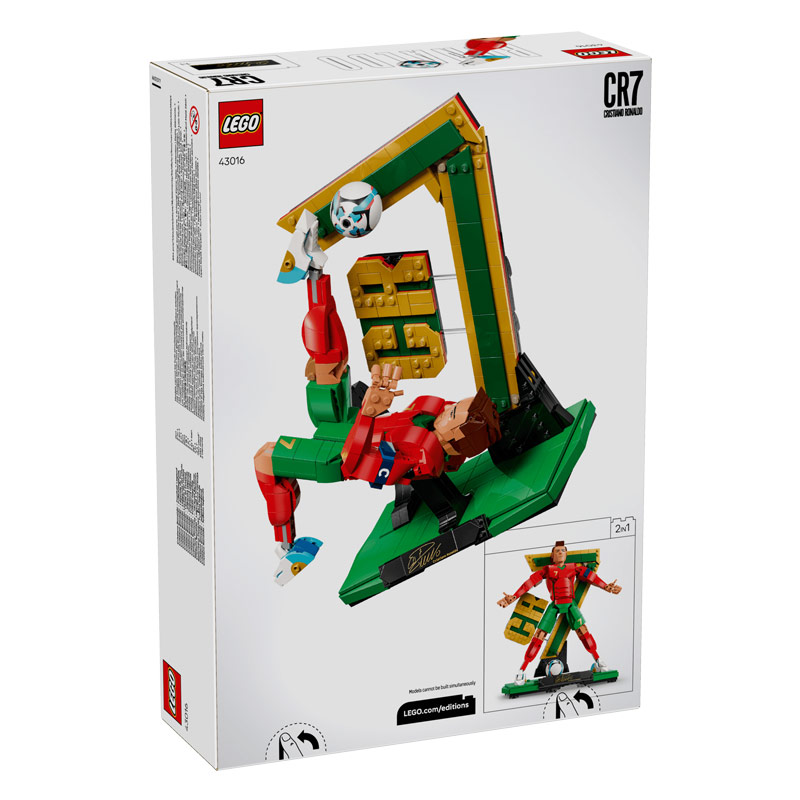 LEGO® Editions Cristiano Ronaldo-Soccer Legend (43016)