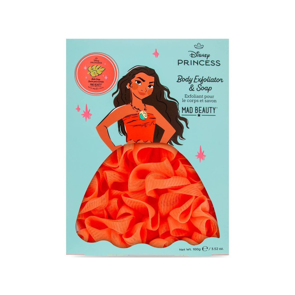 Mad Beauty Princess Express Yourself Body Exfoliator and Soap - Moana