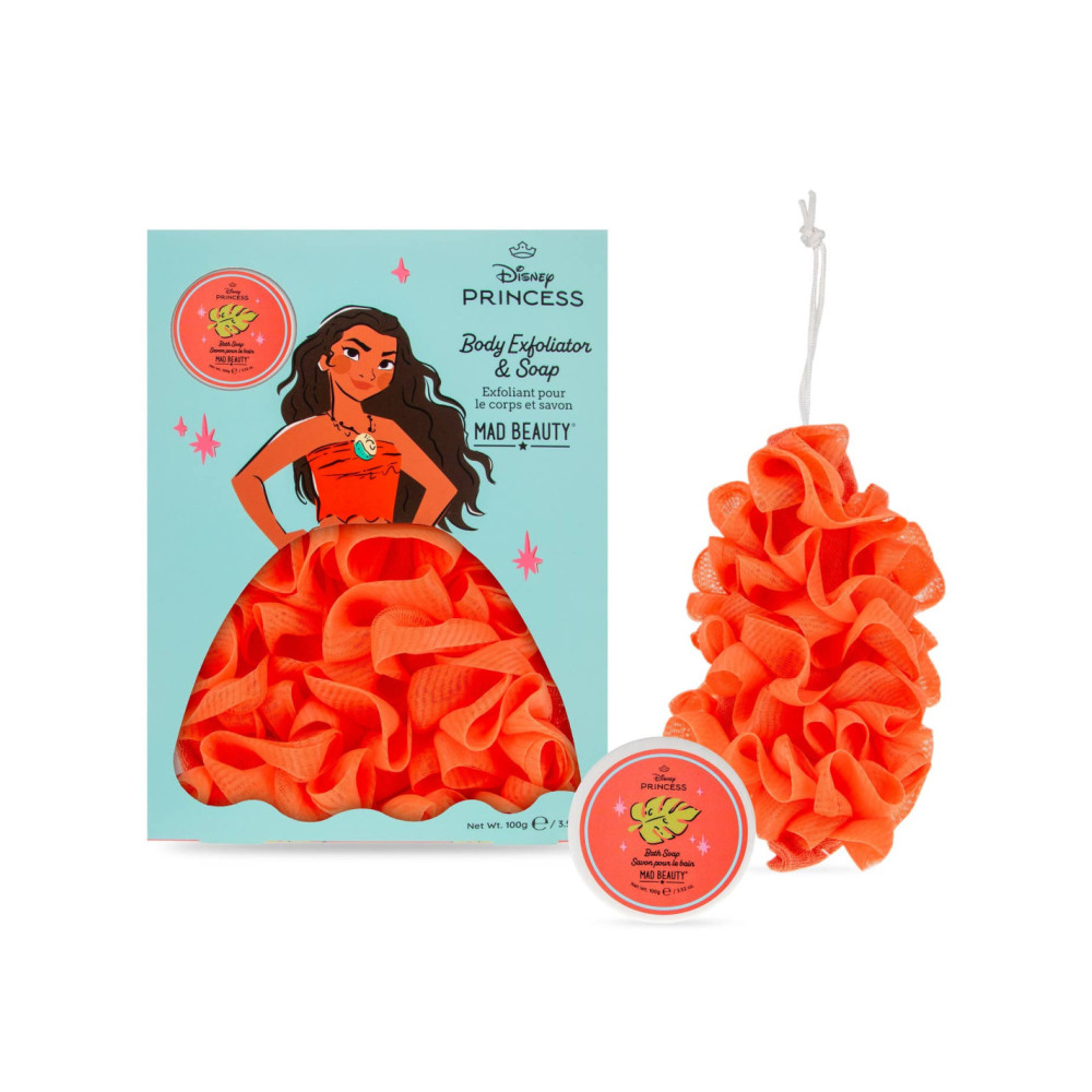 Mad Beauty Princess Express Yourself Body Exfoliator and Soap - Moana