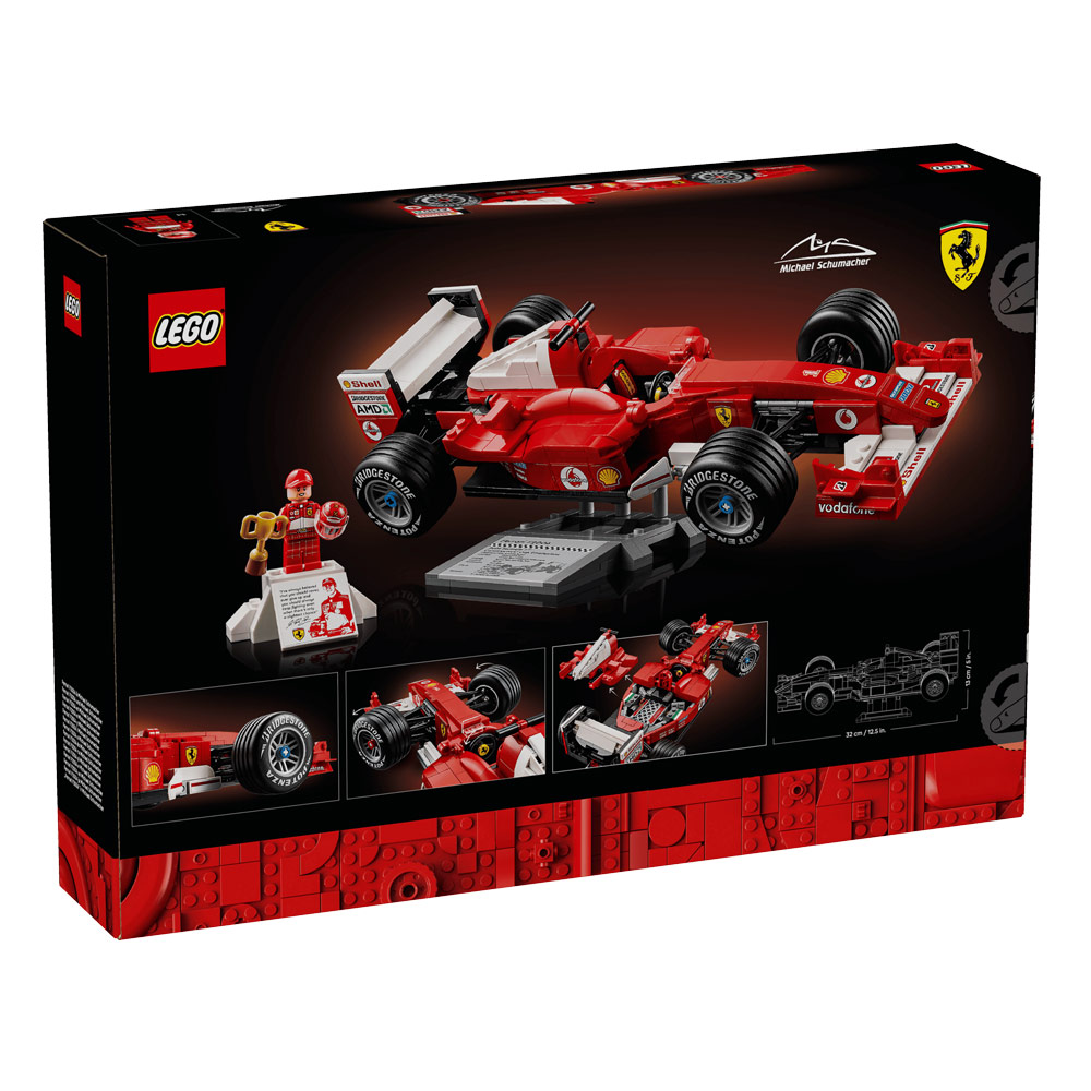 LEGO® Icons Ferrari F2004 & Michael Schumacher (11375)